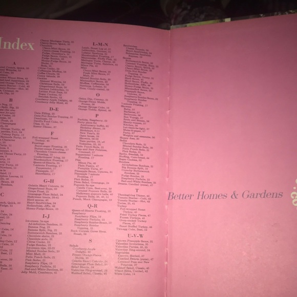 VINTAGE Better Homes & Gardens Celebrations Book - Picture 9 of 10